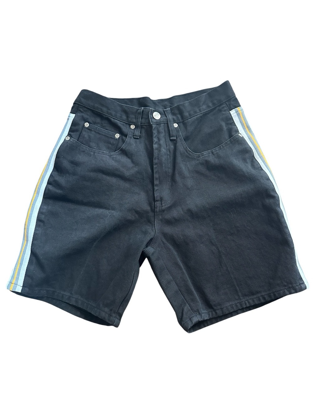Men's vintage Y2K Watchdog for the Millennium Jocko Jeans shorts 
black sz 29